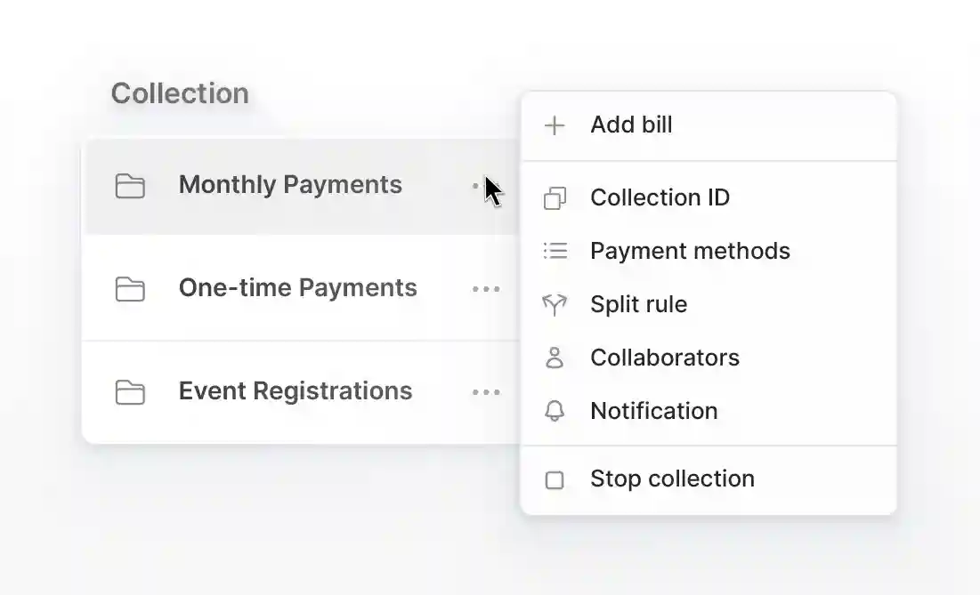 Manage Collections