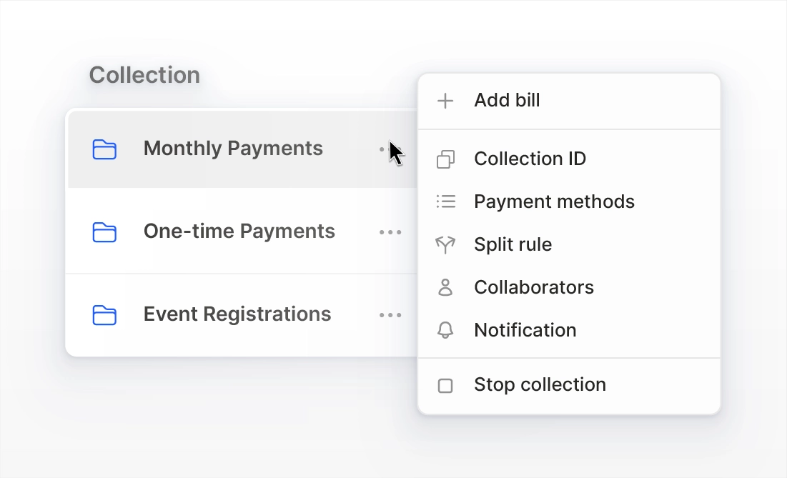 Manage Collections